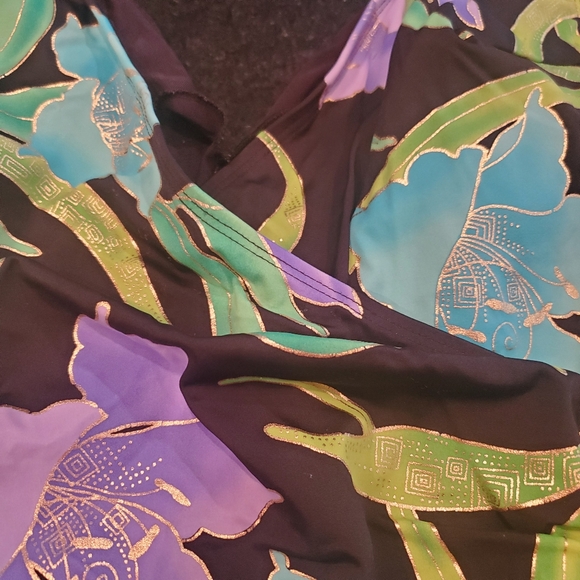 Longitude Womens 1 piece swimsuit 22W - Picture 5 of 10